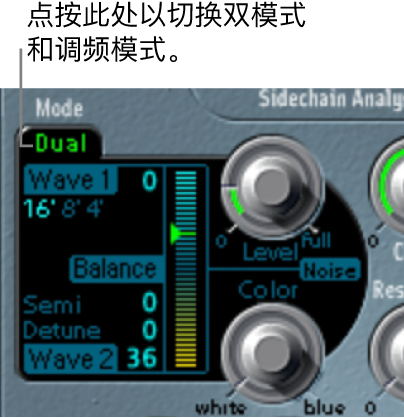 图。“振荡器”参数。