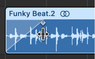 图。片段上现有渐变上方的渐变工具。