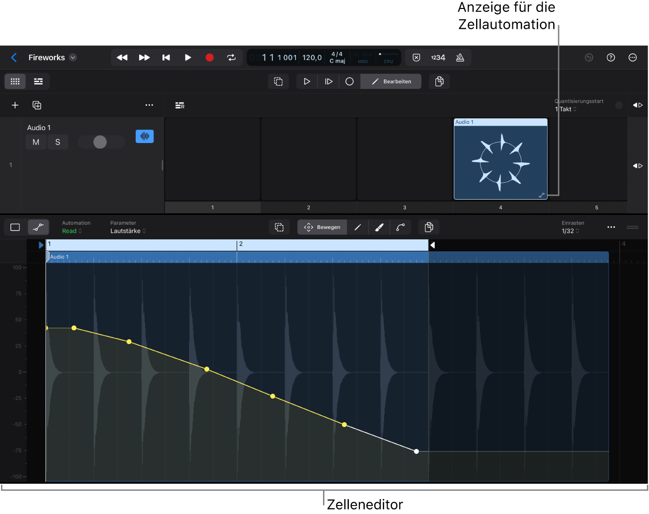 Abbildung. Zellenautomation.