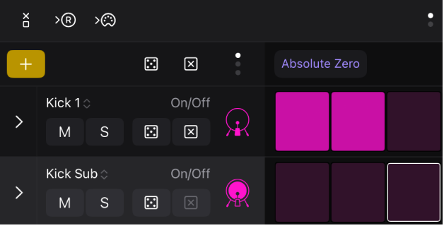 Figure. Learn (Assign) mode button.