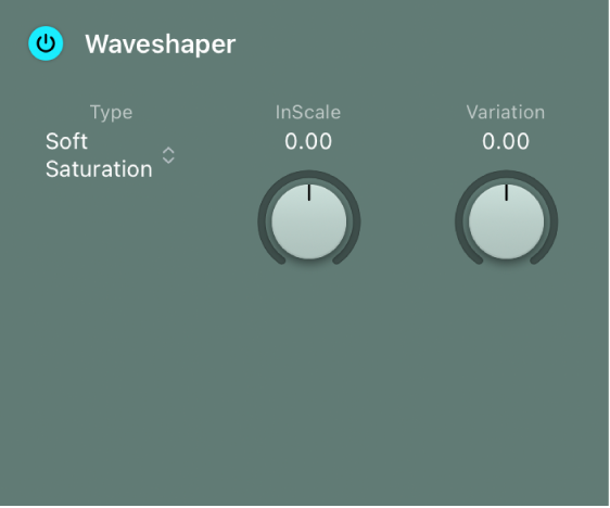Figure. Waveshaper parameters.