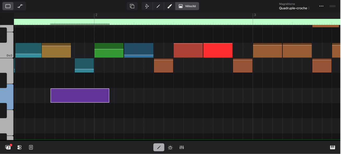 Figure. Vélocité de note.