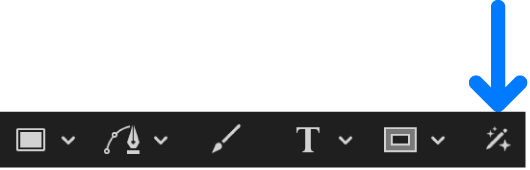 Magnetic Mask tool in the canvas toolbar