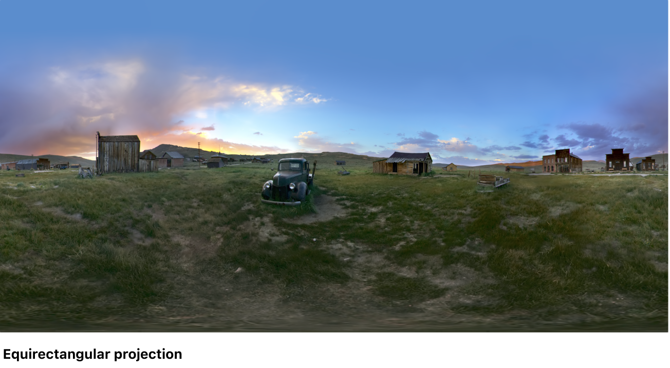 정방형 프로젝션을 표시하는 캔버스