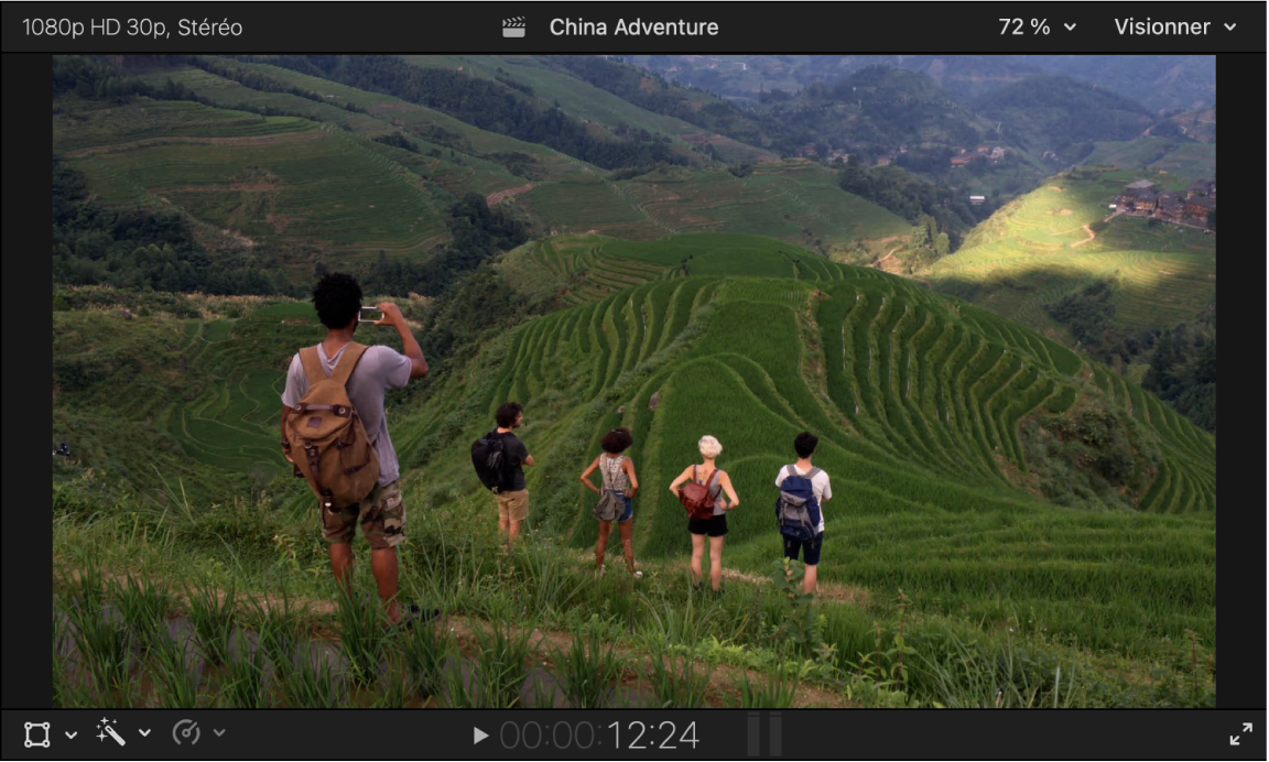 Une image dans le visualiseur faisant 72 % de la taille maximale