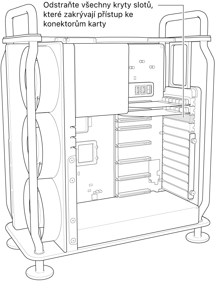 Odstraňte kryt slotu.