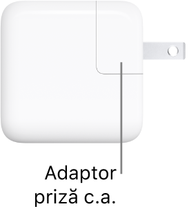Adaptorul de alimentare USB‑C de 30 W.