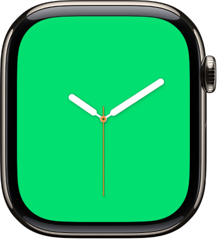 The Color watch face, where you can adjust the color of the watch face. It shows four complications: Translate at the top left, Workout at the top right, Music at the bottom left, and Calendar at the bottom right.