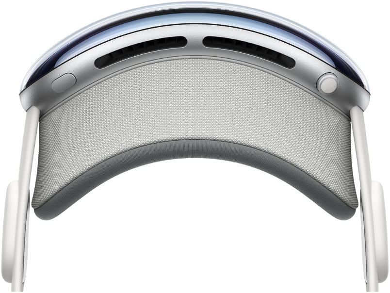 Apple Vision Pro with the Light Seal attached to the frame.