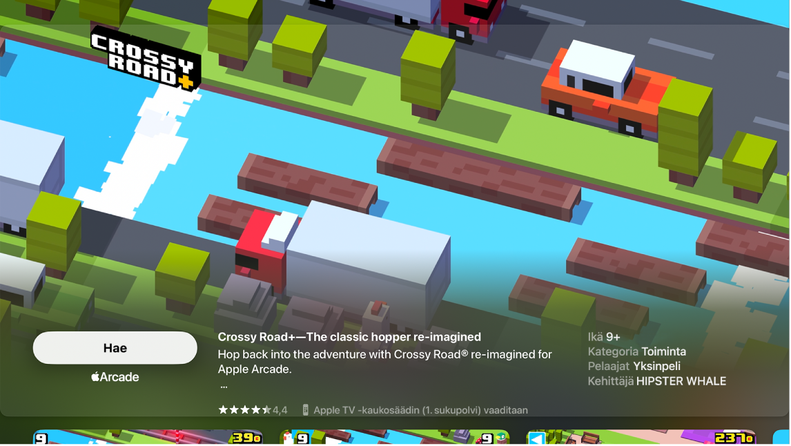 App Store, jossa näkyy apin lisätietosivu