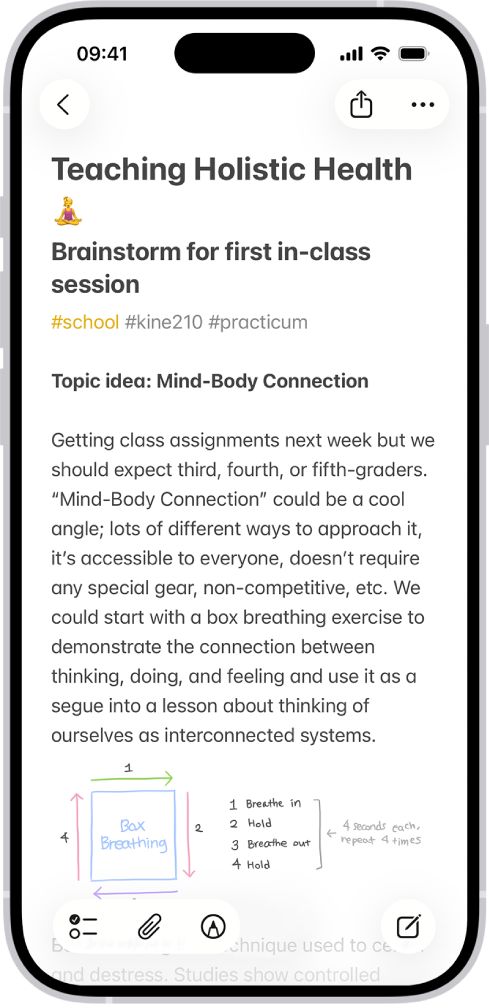 用于计划旅程的备忘录,显示出行费用计算和一张照片。