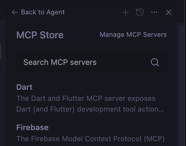Antigravity Manage MCP Servers
