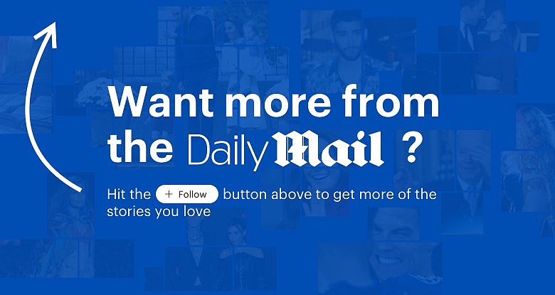 Want more stories like this from the Daily Mail? Hit the follow button above for more of the news you need.