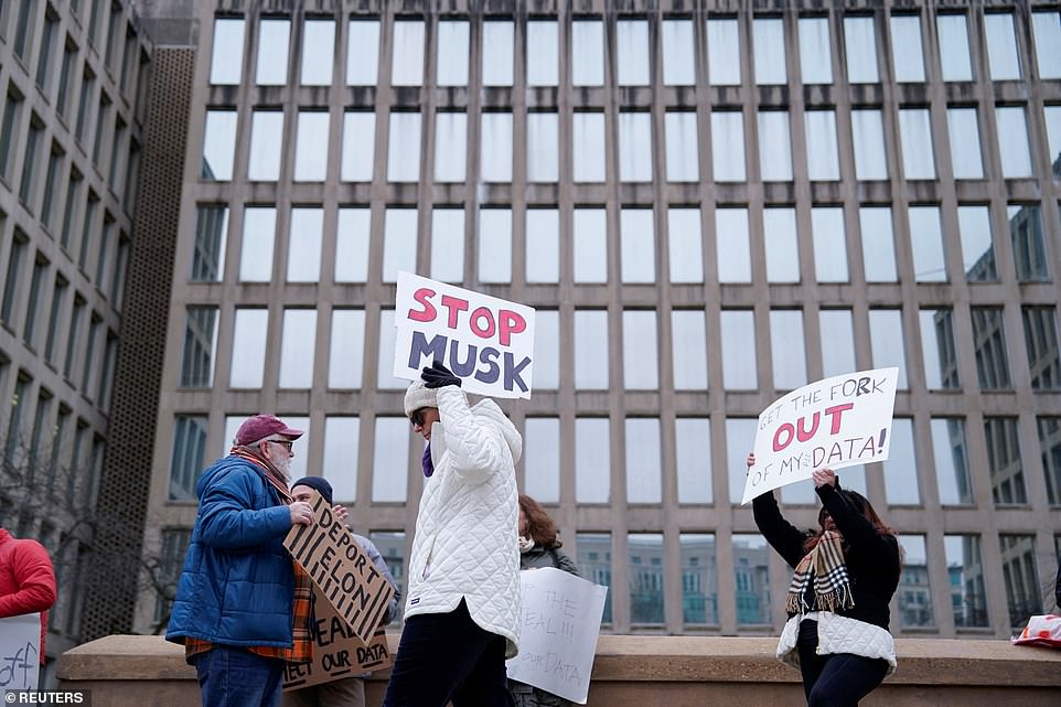Meanwhile, Musk's Department of Government Efficiency (DOGE) crashed the Social Security Administration (SSA) website on Monday. The young people who run DOGE were apparently engaged in an 'anti-fraud upgrade' when the efforts went bad and several reported an inability to access their online accounts, the Washington Post reported.