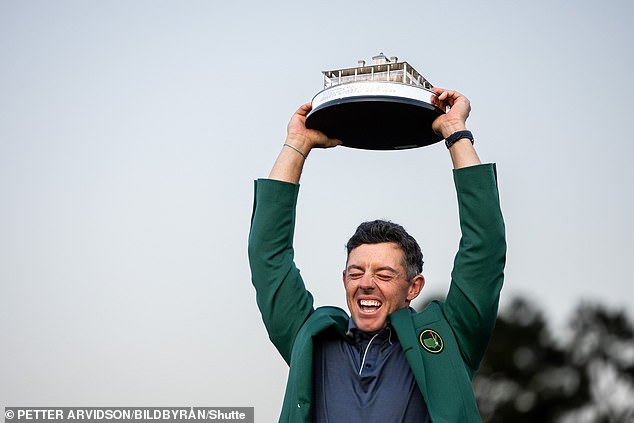 It's his first win at Augusta National after seven previous top-ten finishes on the grounds