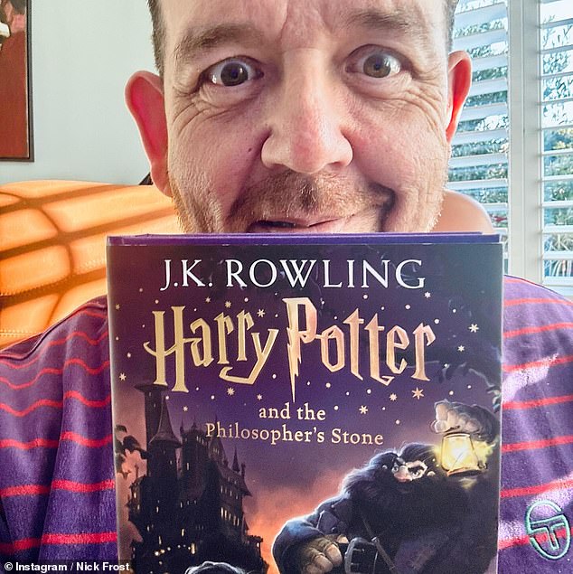 Nick Frost has vowed to embrace the role of the 'loyal, gentle and courageous' Rubeus Hagrid after joining the star-studded cast of HBO 's Harry Potter TV series