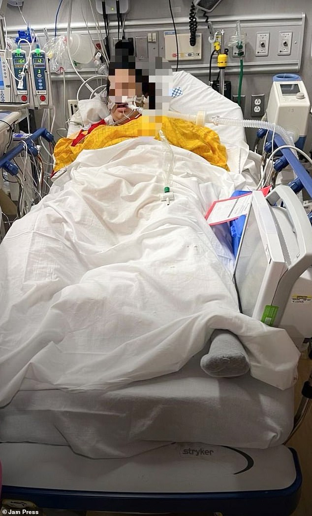 Peñaloza was rushed to intensive care unit at The Mount Sinai Hospital, Queens