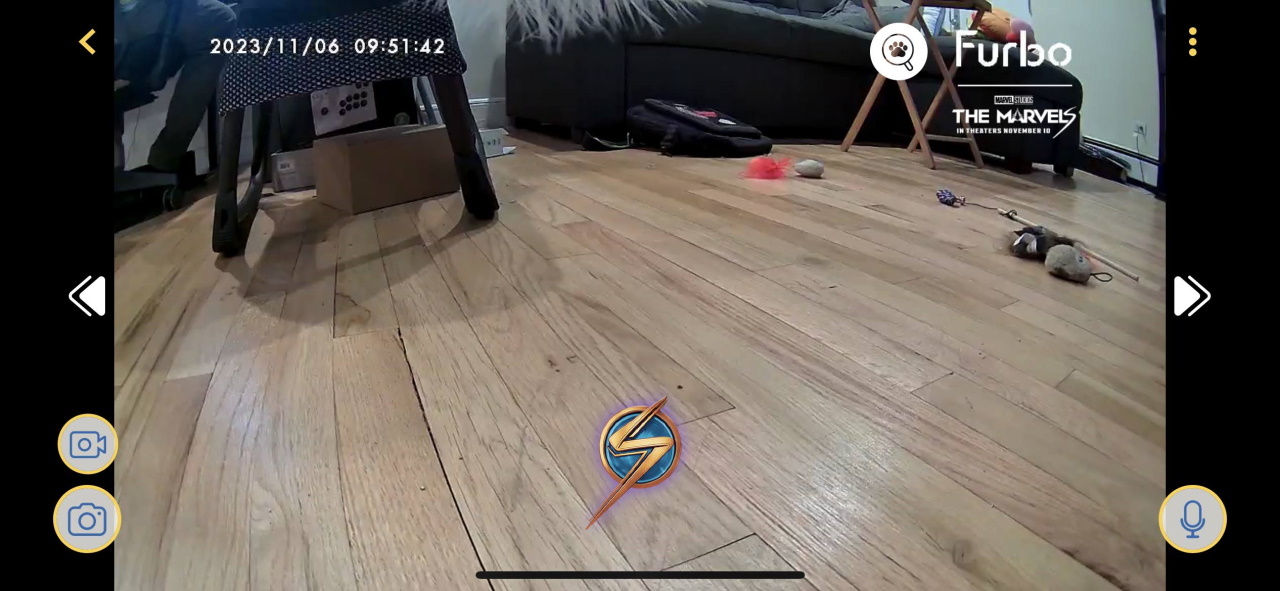 Furbo 360 Cat Camera app