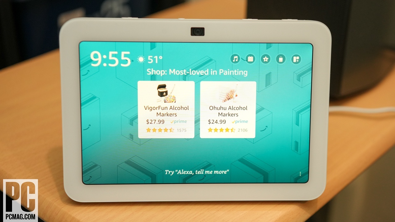 Amazon Echo Show 8 shopping