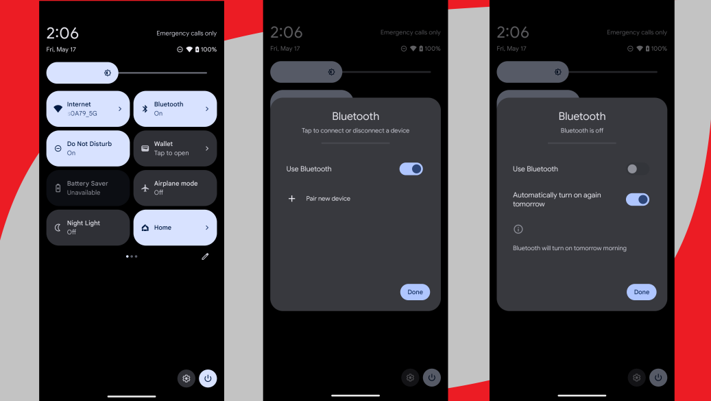 Automatic Bluetooth activation in Android 15