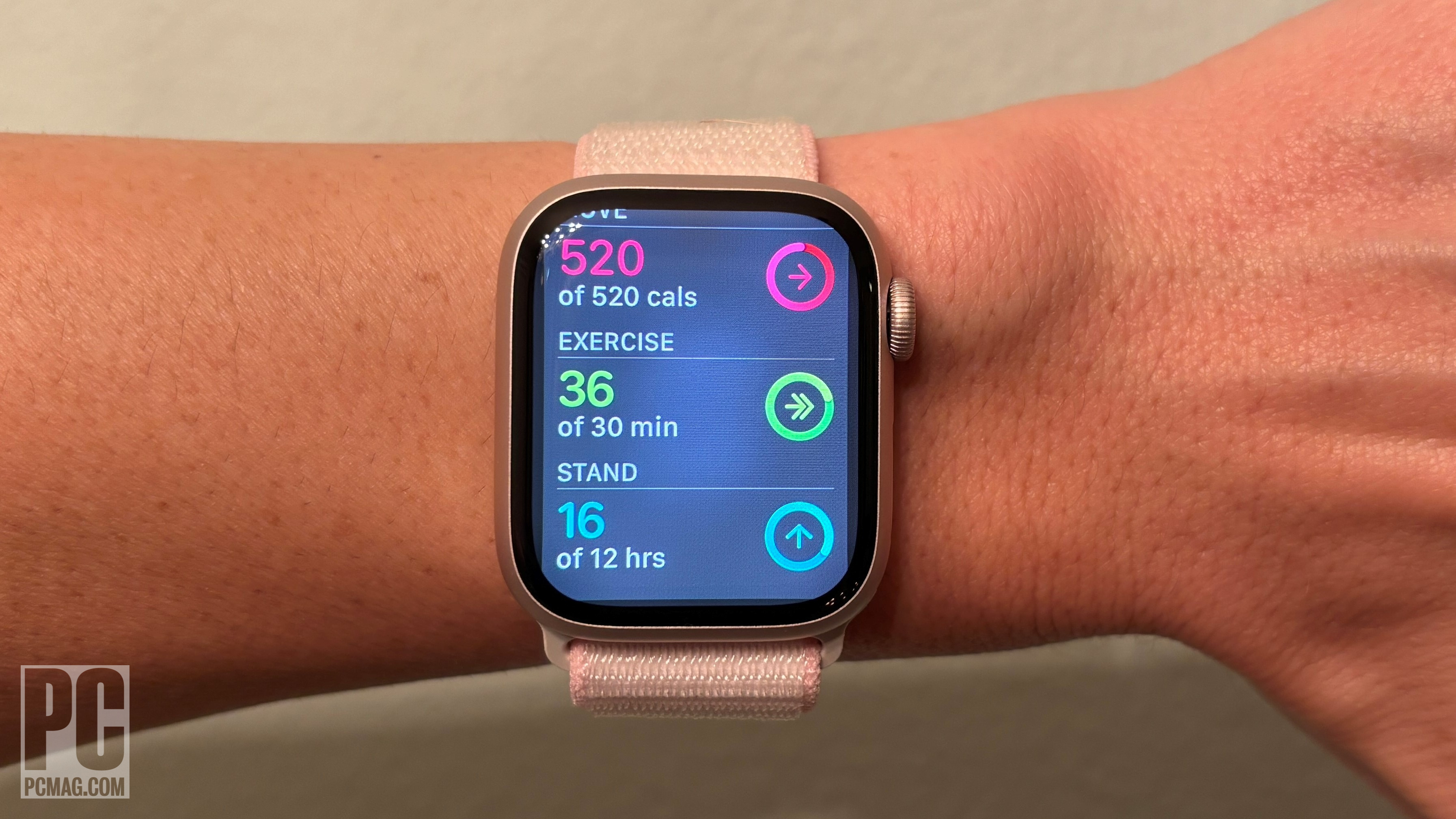 Activity rings on the Series 9