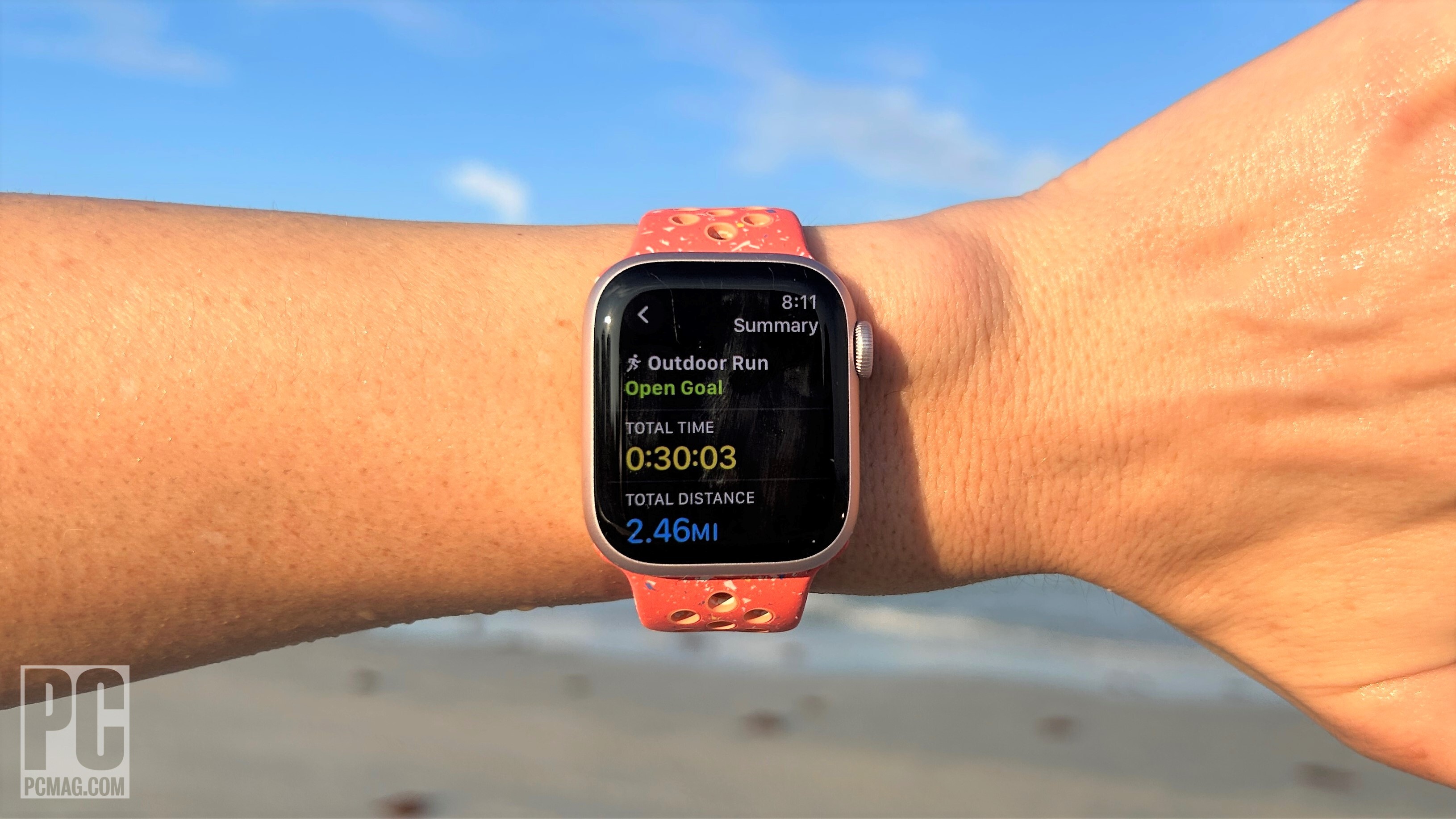 Apple Watch Series 9 on wrist