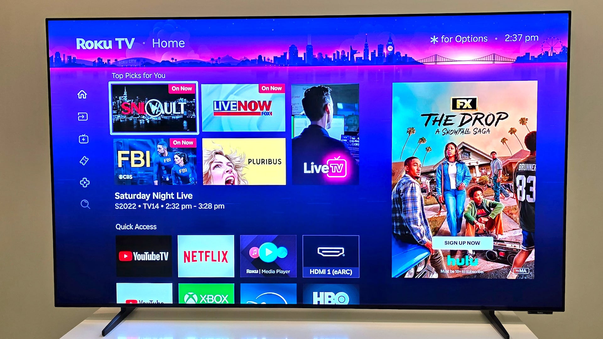 Roku Pro Series OLED roku os