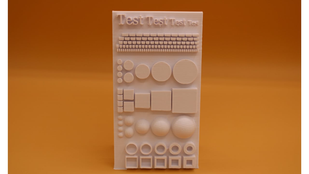 An example print from the AnkerMake M5
