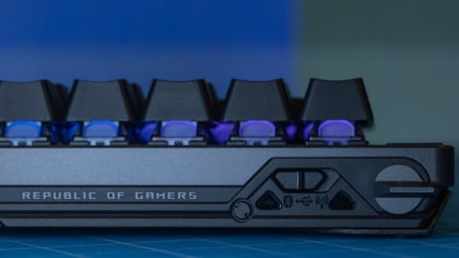 The Rapid Trigger toggle on the Asus ROG Falcata