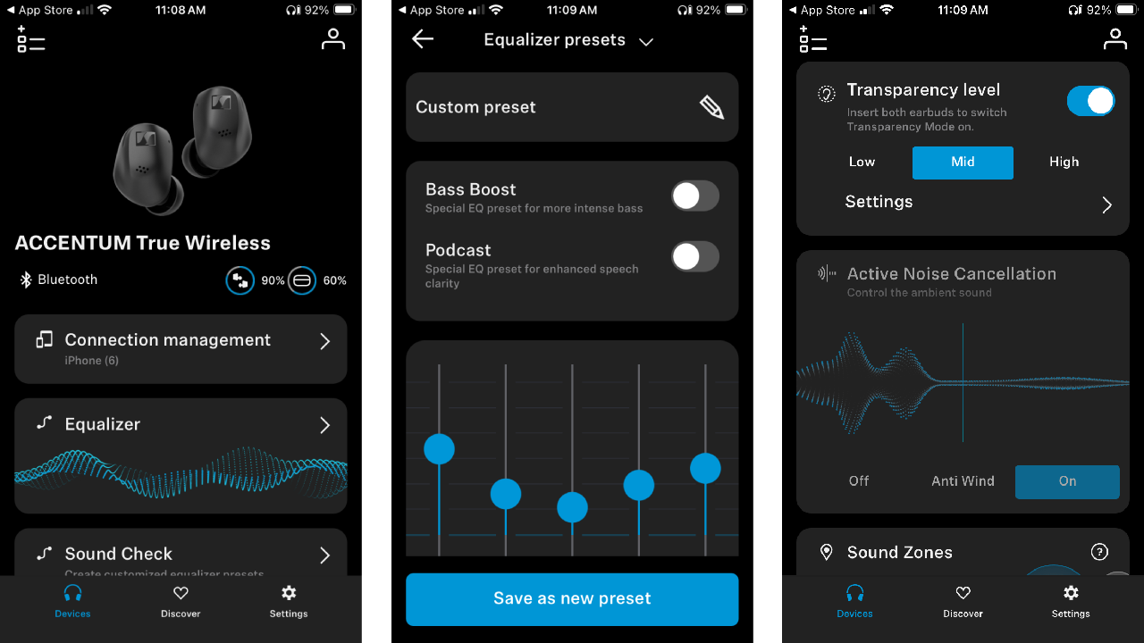 Sennheiser Smart Control app
