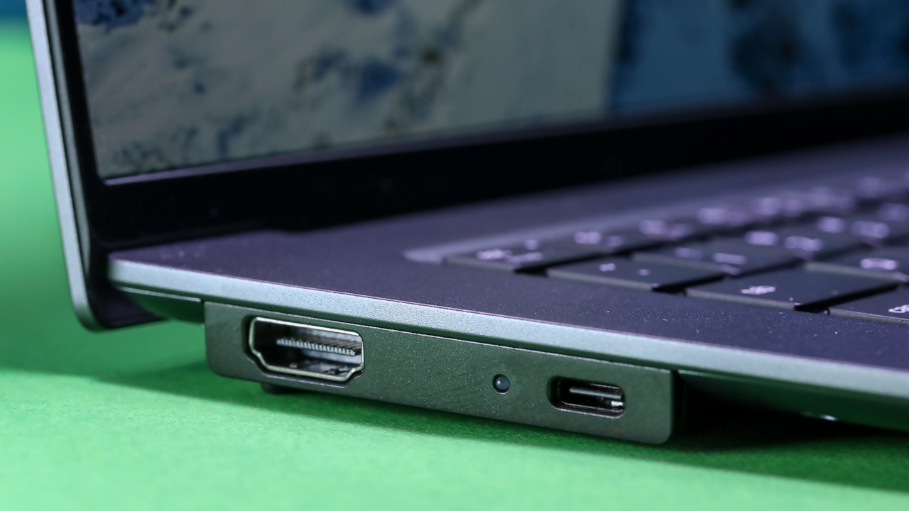 Lenovo ThinkPad X9 15 Aura Edition left side ports