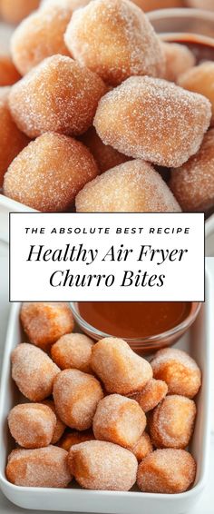 Image for Healthy Air Fryer Churro Bites