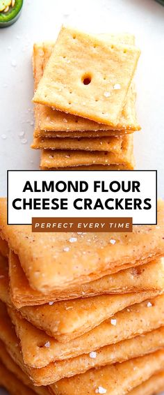 Image for Almond Flour Cheese Crackers