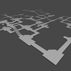 In this tutorial, you will learn how to build complex dungeons from prefabricated parts, unconstrained to 2D or 3D grids. Your players will never run out of dungeons to explore, your artists will... 3d Game Maps, Level Design Game, How To Make A Dungeon In Houdini, How To Make A 2.5d Dungeon, How To Make A Dungeon In Unity, 2.5d Dungeon Layout, How To Make A 3d Dungeon, Game Level Design Layout, Unity Dungeon Map