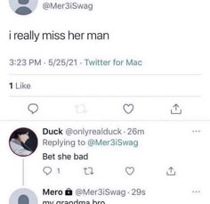 Iconic Twitter Posts, Drake The Type Of Guy Tweets, Funny Rapper Tweets, When I Get A Man Tweet, I Miss My Grandma Tweets, Raccoon Humor Tweet, Old Twitter Memes, Ian Connor Tweets, Grandma Tweets