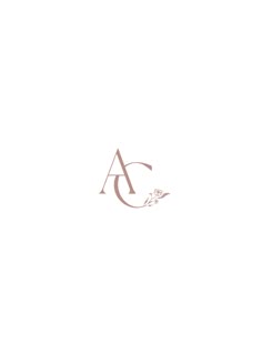 the letter a is made up of letters and numbers in brown on white paper with an elegant