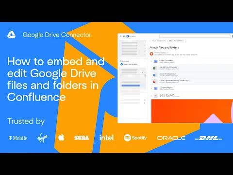watch Google Drive Connector in Confluence video