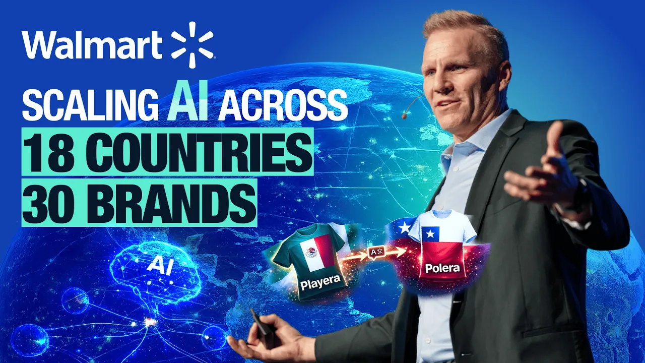 Walmart CPO on Scaling AI-Powered Localization Across Hundreds of Stores Worldwide | Tim Simmons | E285 - YouTube thumbnail