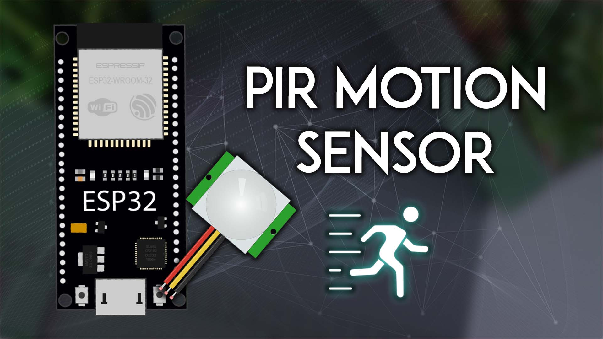 ESP32 with PIR Motion Sensor using Interrupts and Timers