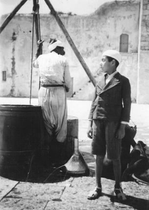 Muhammad Munir Ansari as a boy, in about 1936