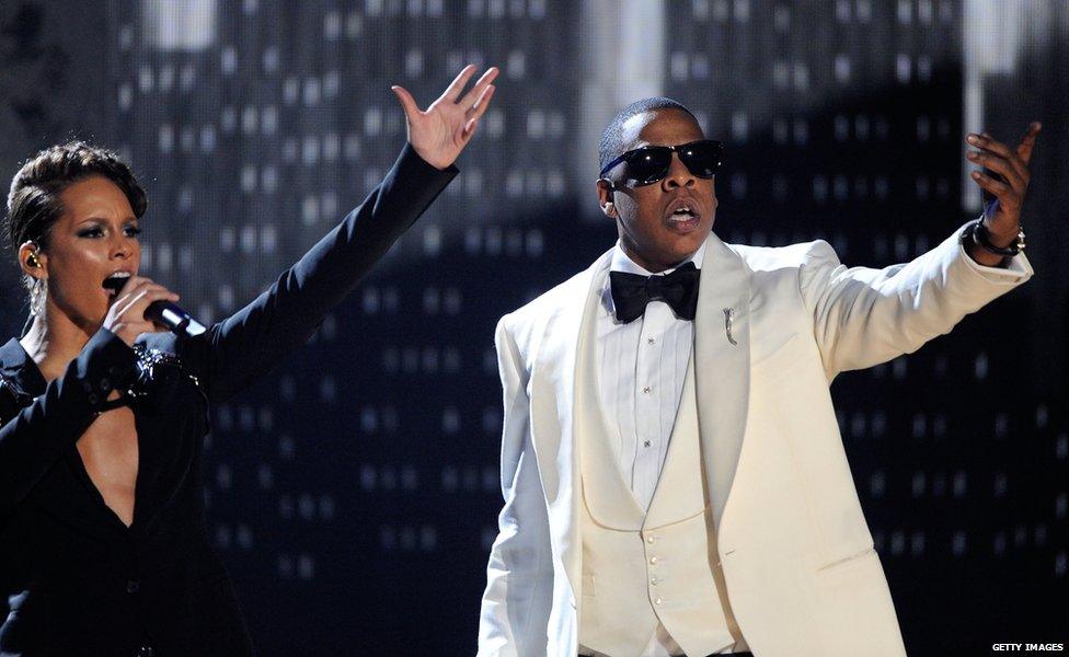 Alicia Keys and Jay Z