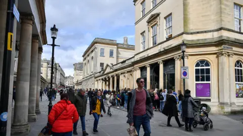 PA Media Bath city centre, 11 March 2020