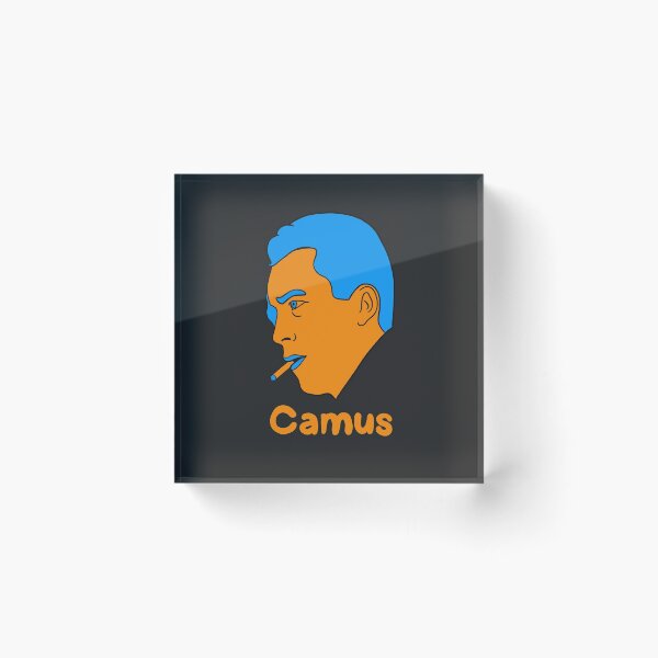 Artikelvorschau, Albert Camus - Existentialist der französischen Philosophie - Orange Edition entworfen und verkauft von isstgeschichte.