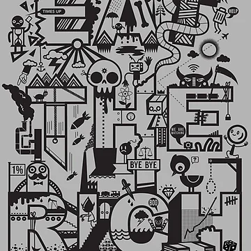 Artwork thumbnail, EAT THE RICH by wottoart