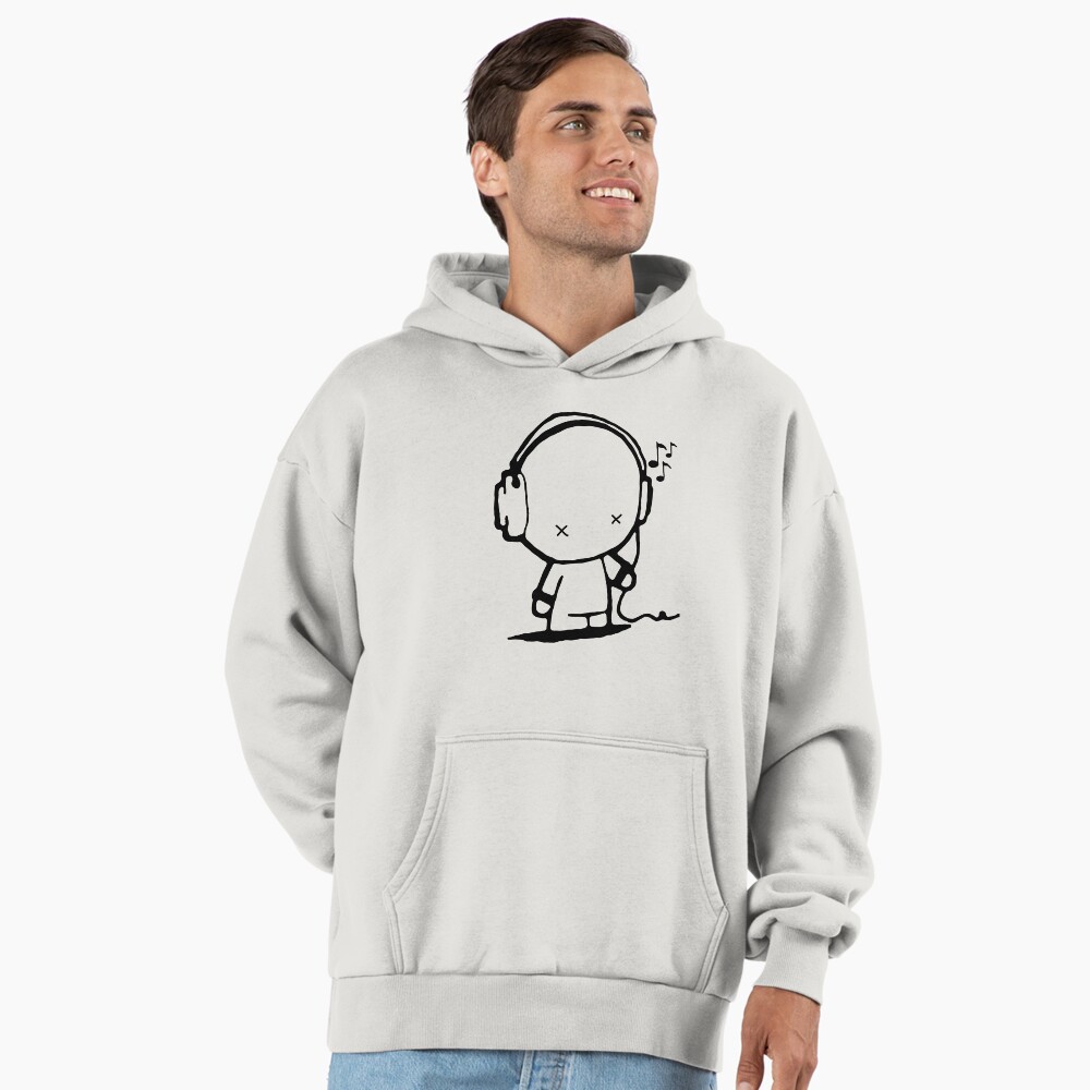 Vista previa del artículo con la obra «Sudadera con capucha oversize prémium», diseñado y vendido por Krydel.