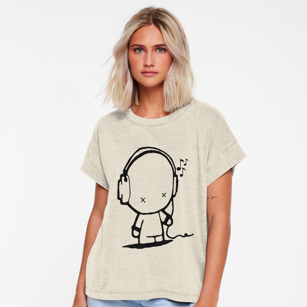 Vista previa del artículo con la obra «Camiseta relajada», diseñado y vendido por Krydel.