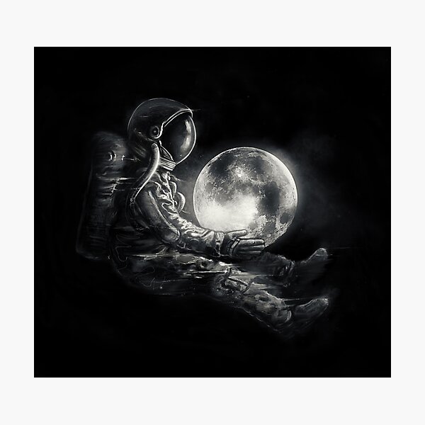 Aperçu de l'œuvre Jeu de lune créée et vendue par nicebleed.