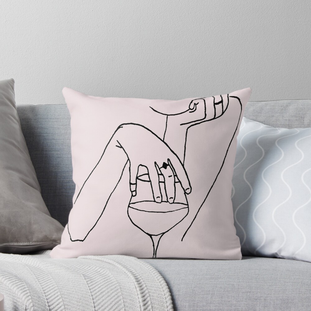 Item preview, Throw Pillow designed and sold by nataliebrehaut.