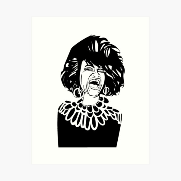 Aperçu de l'œuvre Celia Cruz créée et vendue par Kimikaa.