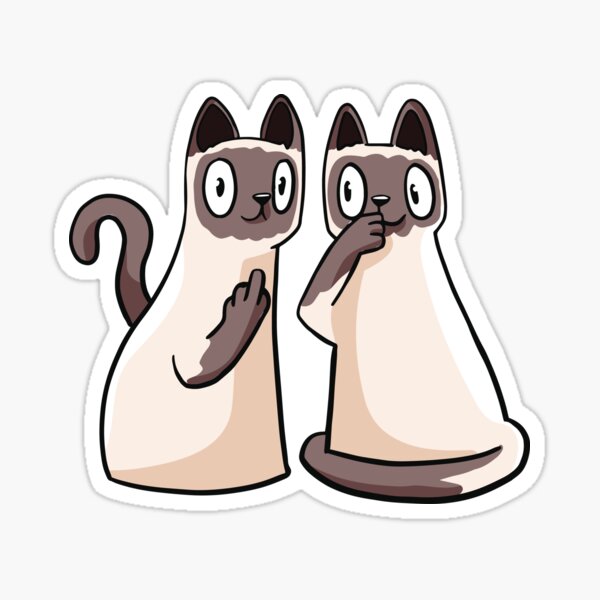 Artikelvorschau, Siamkatzen, siamesische Katzen entworfen und verkauft von DerSenat.